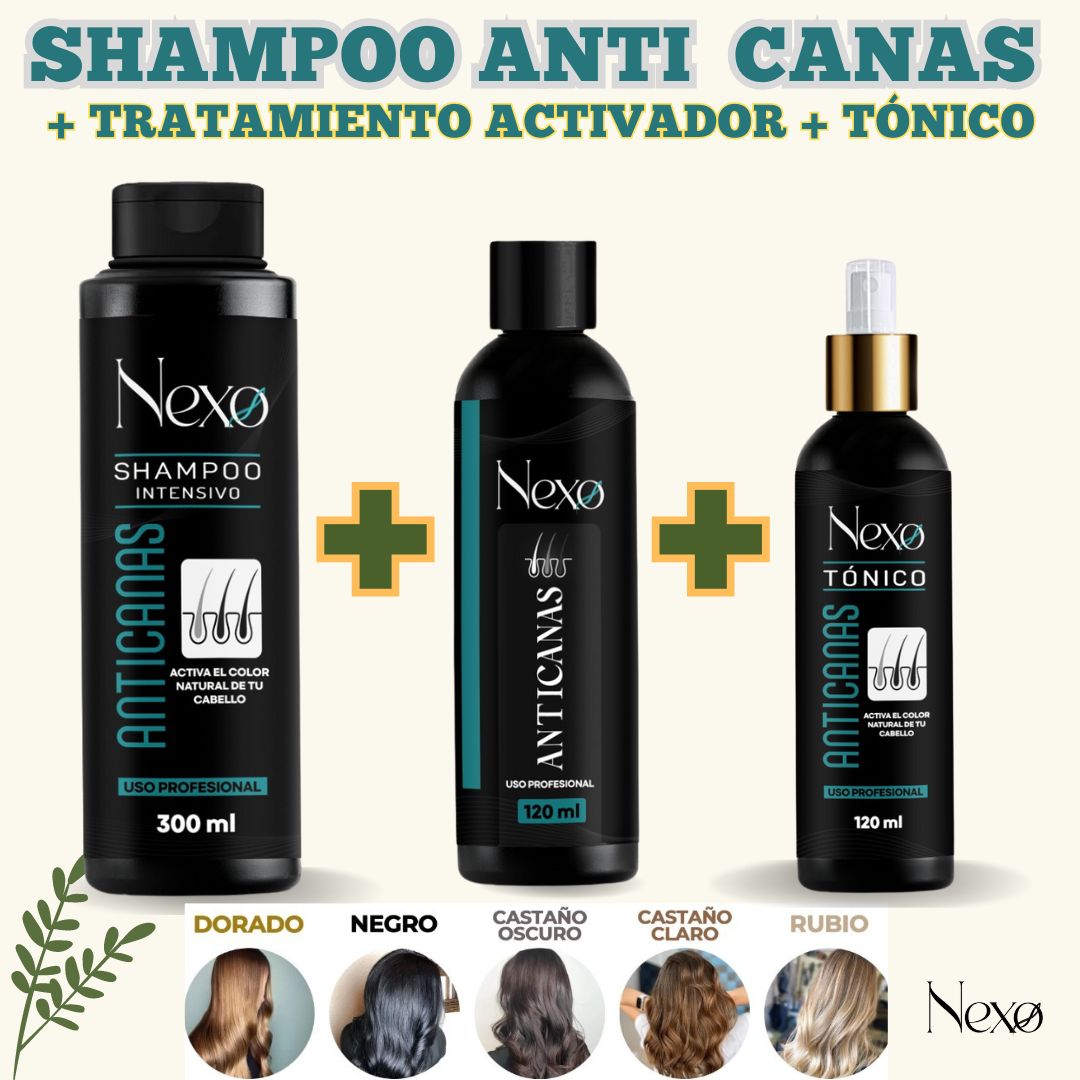 Vista 4 de COMBO NEXO SHAMPOO + TONICO - TONO: DORADO